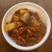 画像をギャラリービューアに読み込む, 豚ひき肉のアラビアータソース　ツナとパプリカのドライカレーソース　チョコレートのテリーヌ（10/17　発送分）
