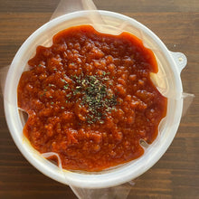 画像をギャラリービューアに読み込む, 辛いアラビアータソース　茄子のドライカレー　くるみとキャラメルのケーキ（2/13　発送分）
